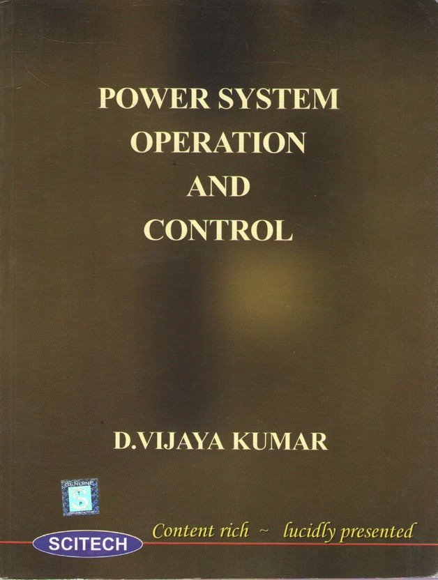 Power System Operation And Control Book